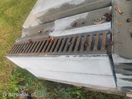 Krawężniki używane pbrzeża korytka Korytko Betonowe kanał Akodren