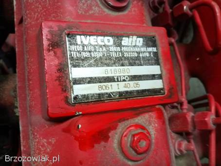 Motopompa agregat pompownia przeciwpożar silnik Iveco 6 cyl 8061
