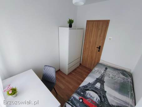 Pokój jednoosobowy,  Rzeszów ul Popiełuszki