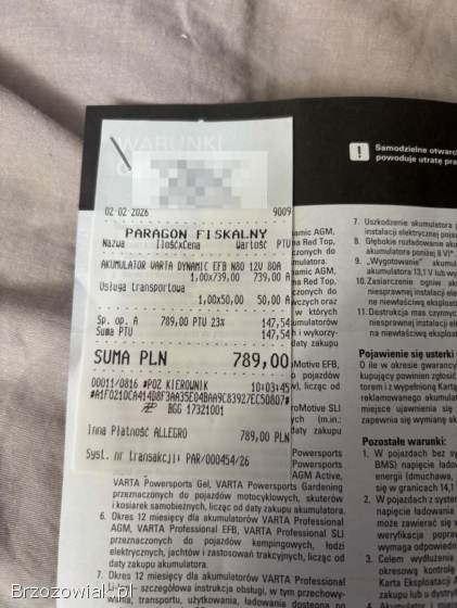 Akumulator Varta