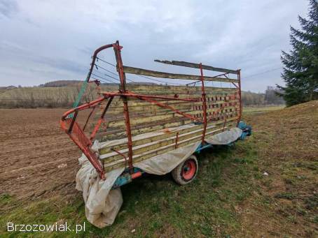 Przyczepa samozbierająca Steyr Hamster 804 Typ.  804.  18.  3182 rok 1973