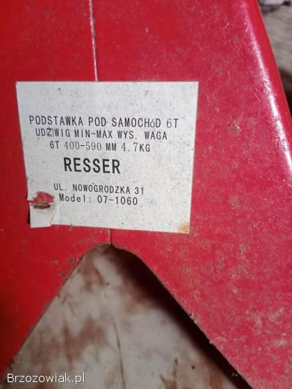 Podstawki/ kobyłki samochodowe