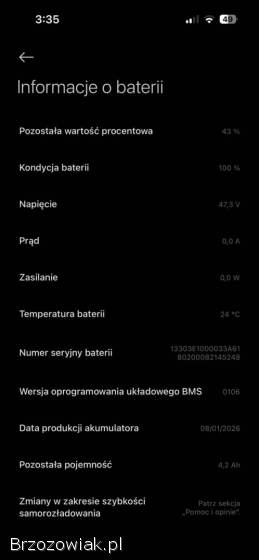 Hulajnoga elektryczna Xiaomi 6 pro
