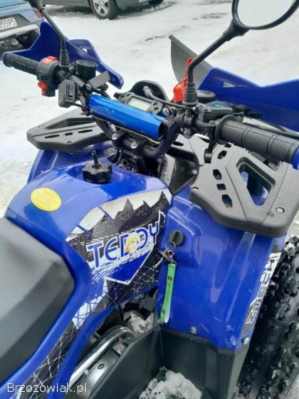 JAK NOWY quad miklion 125 AUTOMAT z pługiem i hakiem