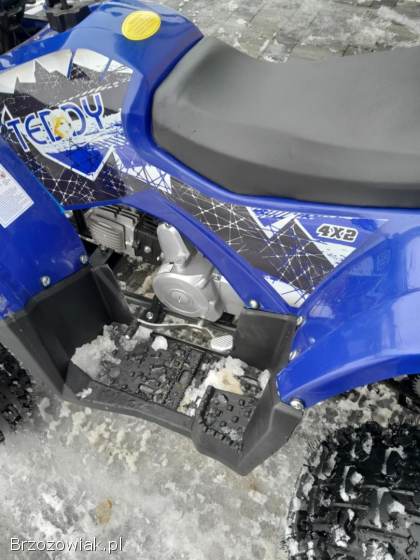 JAK NOWY quad miklion 125 AUTOMAT z pługiem i hakiem