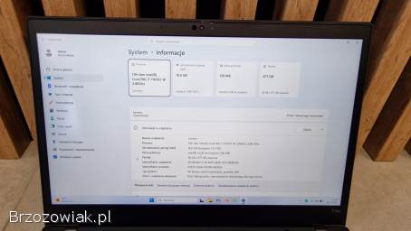 Lenovo ThinkPad T14s Gen 2 FHD IPS 400 nit i7-1165G7 16GB Ram 512GB SSD Win11