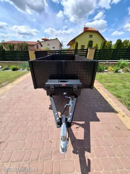 Przyczepka 2 osiowa typu sam,  bardzo mocna
