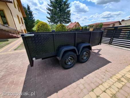 Przyczepka 2 osiowa typu sam,  bardzo mocna