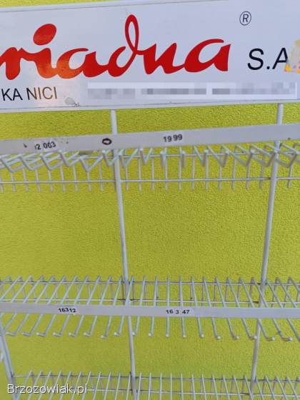 Stojaki na muliny i sznurowadła