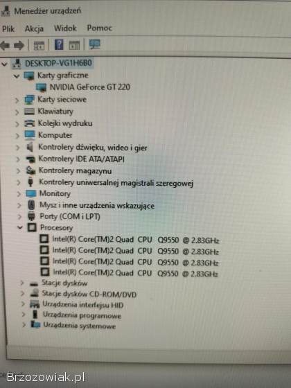 Komputer stacjonarny Dell Vostro 230 i monitor 24 cale Philips