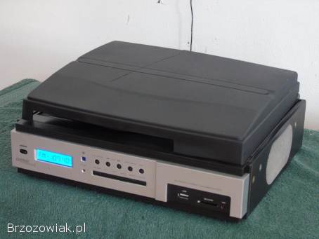 Gramofon igła radio USB mp-3 REC AUX wzmacniacz głośniki.  DOSTAWA