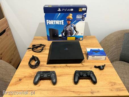 Okazja!  Konsola PS4 Pro + 2 pady!  Playstation 4 Pro!  Gwarancja!
