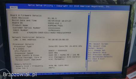 Komputer Stacjonarny FUJITSU ESPRIMO P920