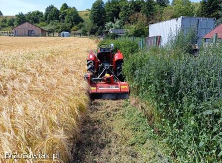 Uslugi koszenia,  mulczowania kosiarka bijakowa traktor 4x4