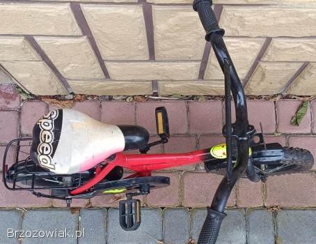 Rowerek dziecięcy typu BMX dla dzieci w wieku 3–5 lat + prowadnik