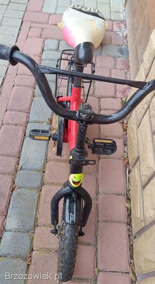 Rowerek dziecięcy typu BMX dla dzieci w wieku 3–5 lat + prowadnik